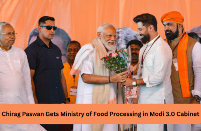 Chirag Paswan Gets Ministry of Food Processing in Modi 3.0 Cabinet