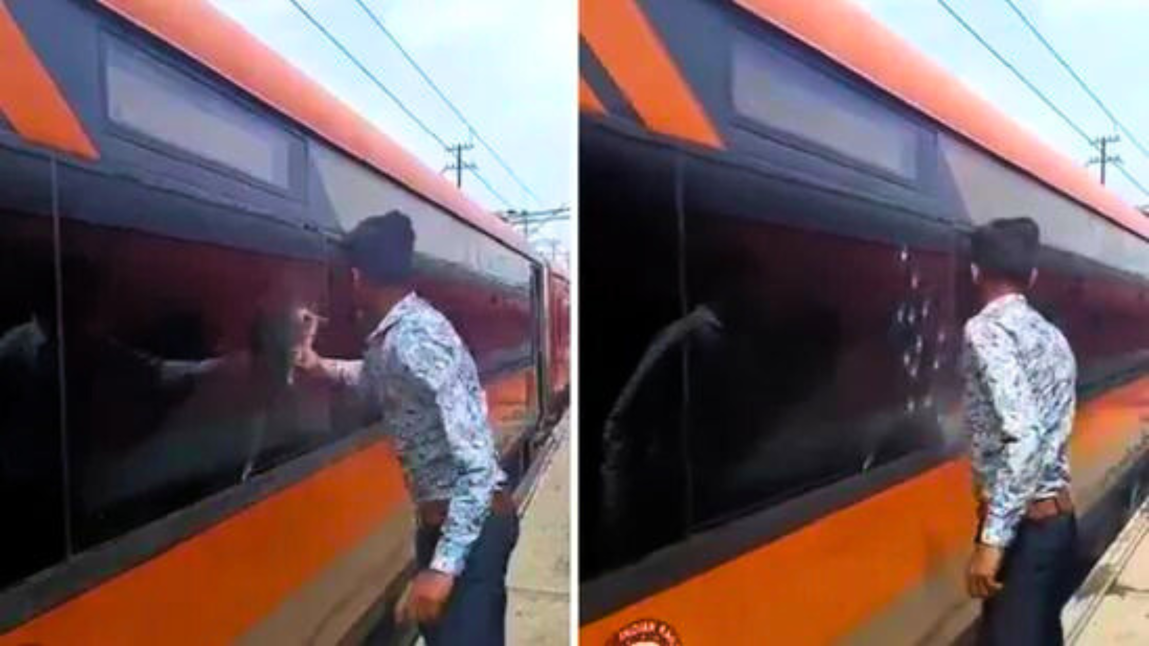 Why a Viral Video of a Man Breaking a Vande Bharat Window Is Misleading