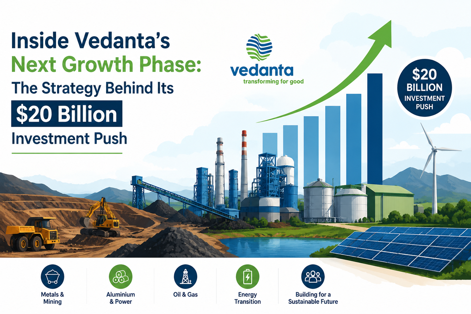 Inside Vedanta’s Next Growth Phase The Strategy Behind Its $20 Billion Investment Push