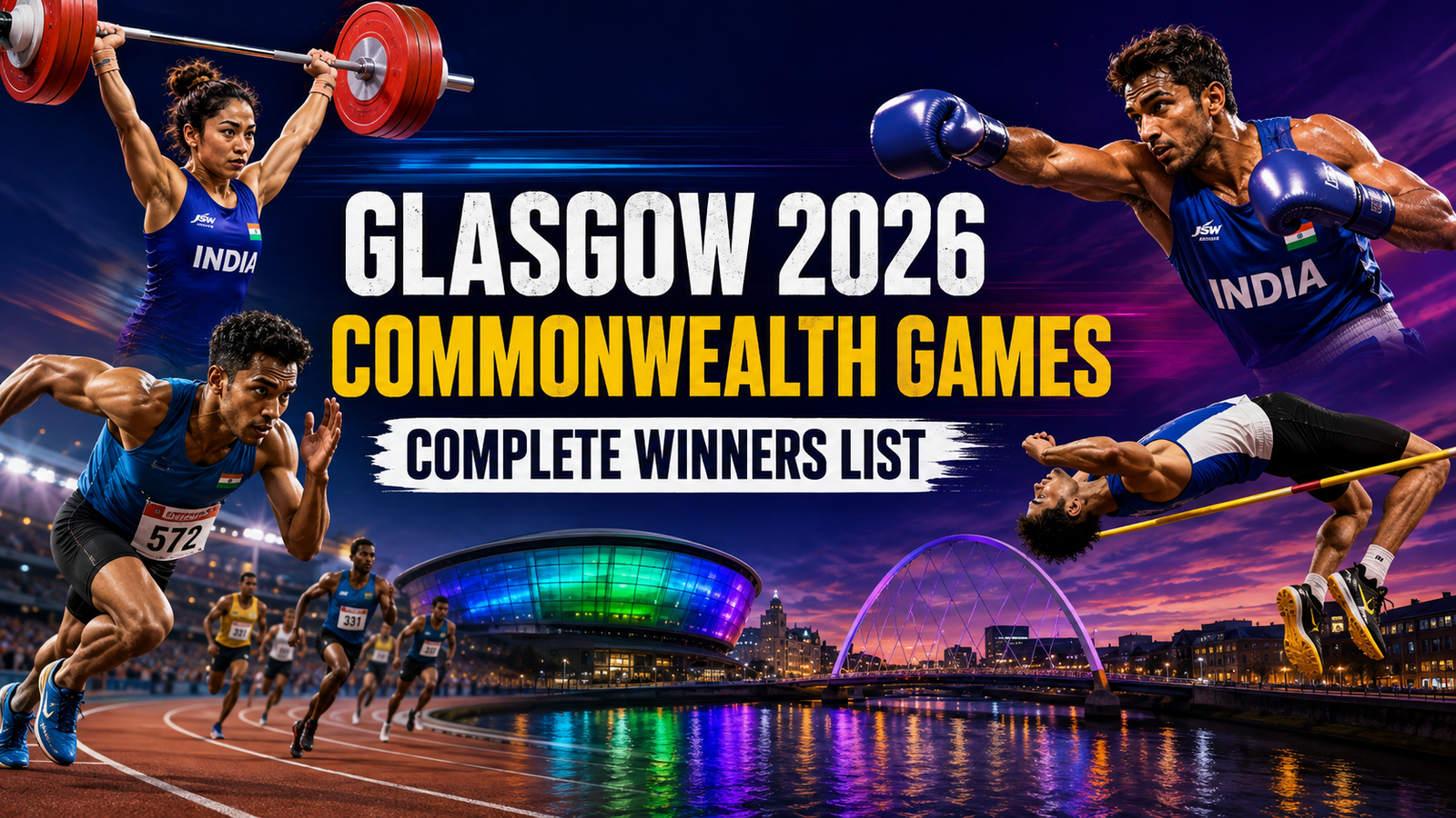 commonwealth games 2026 winners