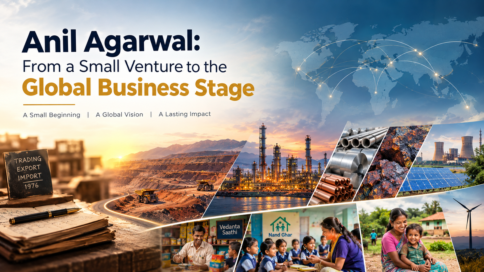 Anil Agarwal From a Small Venture to the Global Business